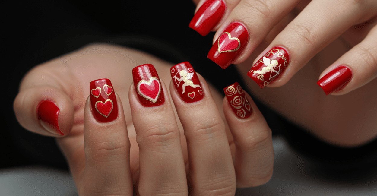 Dia dos Namorados: Nail Arts